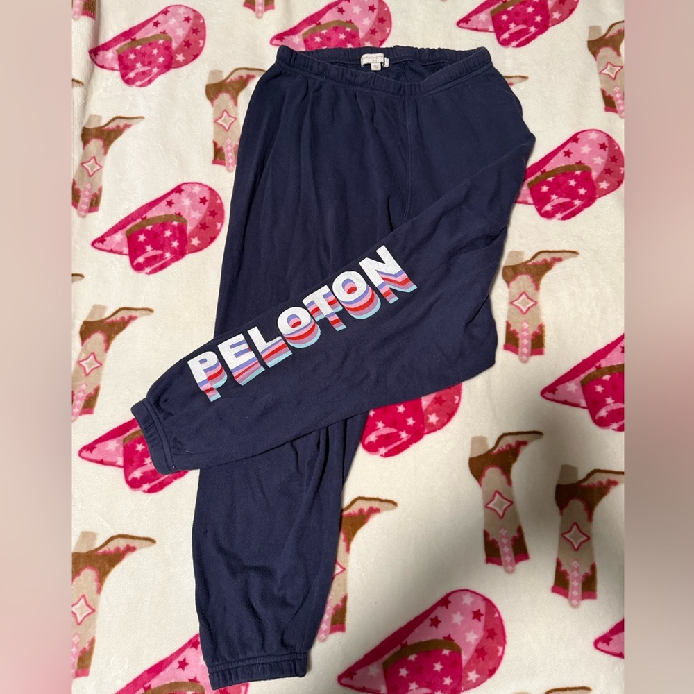 Spiritual Gangster x Peloton Navy Sweatpants
